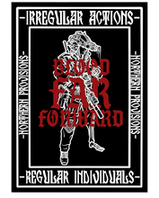 Load image into Gallery viewer, BLOOD FAR FORWARD STICKERS
