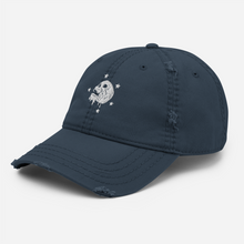 Load image into Gallery viewer, Melting Gazer Distressed Dad Hat
