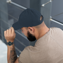 Load image into Gallery viewer, Melting Gazer Distressed Dad Hat
